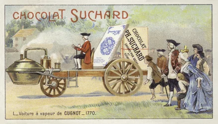 Voiture à vapeur de Nicolas-Joseph Cugnot, 1770